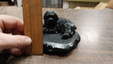Black Sheep Dog Hand Crafted Pa Coal Figurine Herding Farm Animals Collectible