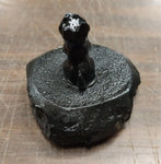 2 Scottish Terrier Puppy Dog Pet Scottie Hand Crafted Pa Hard Coal Figurines