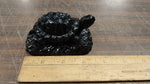 Turtle Collectible Black Hand Crafted Pa Coal Reptile Tortoises Pet Animal Wild