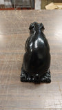 Black Pig Hand Crafted Pa Coal Figurine Farm Animal Swine Hog Collectible New