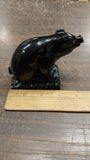 Black Pig Hand Crafted Pa Coal Figurine Farm Animal Swine Hog Collectible New