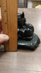 Kitten Small Cat Black Carved Hand Crafted Pa Coal Pet Farm Animals Collectibles