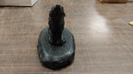 Howling Wolf Wildlife Animals Black Carved Figurines Pa Hard Coal Collectible