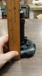 Black Light House Statue Figure Carved Hand Crafted Pa Hard Coal Tower Beacon