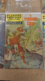 Vtg Classics Illustrated Deer Slayer Robinson Crusoe 3 Musketeers Comic Book Lot