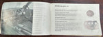 VTG 1962 Ford Cortina GT Automobile Car Handbook Owners Manual Literature