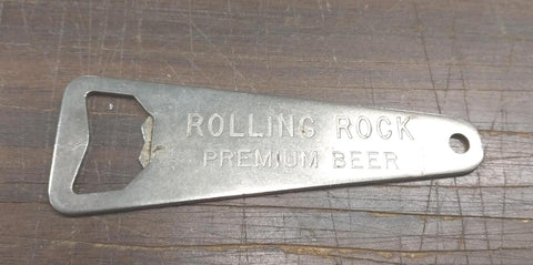 Vtg Rolling Rock Premium Beer Bottle Opener American Lager Latrobe Vaughan USA