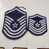 VTG LOT Mixed Military 15 Patches & 5 Pins Collectibles Airforce Marines Navy