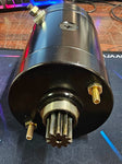 Black Hitachi Starter Motor Harley Sportster Shovelhead Ironhead Softail FXR 12V