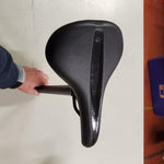 Black Bontrager Nebula Bicycle Seat & Stem Replacement Bike Part Accessory