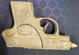 VTG 1930s Hubley Diecast Metal Toy Cap Gun Dick Tracy Patina Props Toys Cowboys