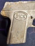 VTG 1930s Hubley Diecast Metal Toy Cap Gun Dick Tracy Patina Props Toys Cowboys