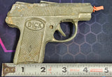 VTG 1930s Hubley Diecast Metal Toy Cap Gun Dick Tracy Patina Props Toys Cowboys