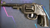 VTG 1940s 2 Wyandotte Click Toy Metal Guns 5 Star and Black Tin Litho USA Toys