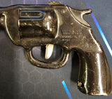 VTG 1940s 2 Wyandotte Click Toy Metal Guns 5 Star and Black Tin Litho USA Toys