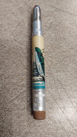 Vtg Antique Niagara Falls New York? Canada? Pull Apart Souvenir Bullet Pencils