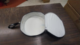 Vintage SPP Standard Black Plastic Skipper Skooter Hat Box 1965 Matte Dolls