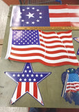 4th Of July Independence Day Holiday Hanging Decorations 13 Pcs Flags America