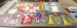 Lot of 15 Variety Pack Hanging Holiday Decorations Christmas 4th July Valentines