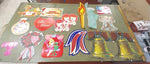 Lot of 15 Variety Pack Hanging Holiday Decorations Christmas 4th July Valentines