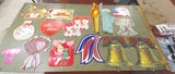Lot of 15 Variety Pack Hanging Holiday Decorations Christmas 4th July Valentines