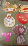Lot of 15 Variety Pack Hanging Holiday Decorations Christmas 4th July Valentines