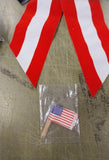 Independence Day Hanging Decorations Bows 10 Pcs July 4th Stars Red White Blue