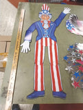 Independence Day Hanging Decorations Bows 10 Pcs July 4th Stars Red White Blue