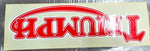 Vtg Triumph 1960's Motorcycle Large Decal Sticker OEM T120 Bonneville Unit Pre