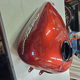 Candy Red Harley FLHX Street Glide Bagger Tour Ultra 2008^ 6Gal Gas Tank Emblems