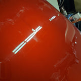 Candy Red Harley FLHX Street Glide Bagger Tour Ultra 2008^ 6Gal Gas Tank Emblems