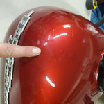 Candy Red Harley FLHX Street Glide Bagger Tour Ultra 2008^ 6Gal Gas Tank Emblems