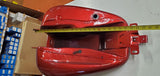 Candy Red Harley FLHX Street Glide Bagger Tour Ultra 2008^ 6Gal Gas Tank Emblems