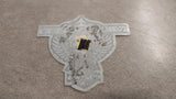Silver Chrome Embroidered Milwaukee Chrome Harley Davidson Eagle Patch NOS 6"