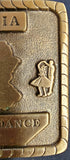 VTG 1998 Limited Edition Pennsylvania Square Dance Federation Brass Belt Buckle