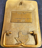 VTG 1998 Limited Edition Pennsylvania Square Dance Federation Brass Belt Buckle