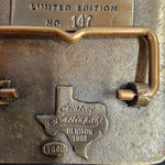 VTG 1998 Limited Edition Pennsylvania Square Dance Federation Brass Belt Buckle