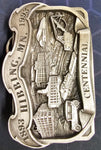 VTG Limited Edition 1893-1993 Hibbing, MN Centennial Solid Brass Belt Buckle