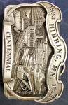 VTG Limited Edition 1893-1993 Hibbing, MN Centennial Solid Brass Belt Buckle