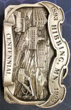 VTG Limited Edition 1893-1993 Hibbing, MN Centennial Solid Brass Belt Buckle