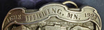 VTG Limited Edition 1893-1993 Hibbing, MN Centennial Solid Brass Belt Buckle