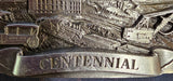 VTG Limited Edition 1893-1993 Hibbing, MN Centennial Solid Brass Belt Buckle