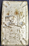 VTG 1960s Rodeo Bucking Bronco Horseshoes Brass Belt Buckle Cowboy Western