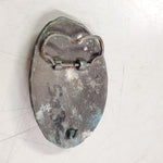 VTG Blushing Melons Nude Belt Buckle Heavy Brass 1977 Captain Hawk Sky Patrol