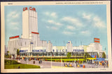 VTG 1934 General Motors Building Chicago Worlds Fair Postcard Vintage Collectibl