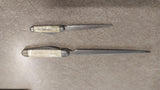 2 Folding Knife Letter Openers Mini Hoffman Company Advertise Vintage Imperial?