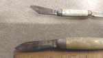 2 Folding Knife Letter Openers Mini Hoffman Company Advertise Vintage Imperial?