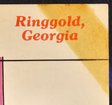 VTG 1967 "Pure Truck City" Ringgold Georgia Rest Stop Posted Collectible Postcar