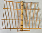 VTG Four Tier Allied Enterprises Decorative Bamboo Wood Bird House Cage Pagoda