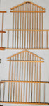 VTG Four Tier Allied Enterprises Decorative Bamboo Wood Bird House Cage Pagoda